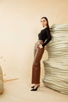 Drienne Jumpsuit (Brown)