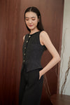 Daniexia Jumpsuit  (Black)