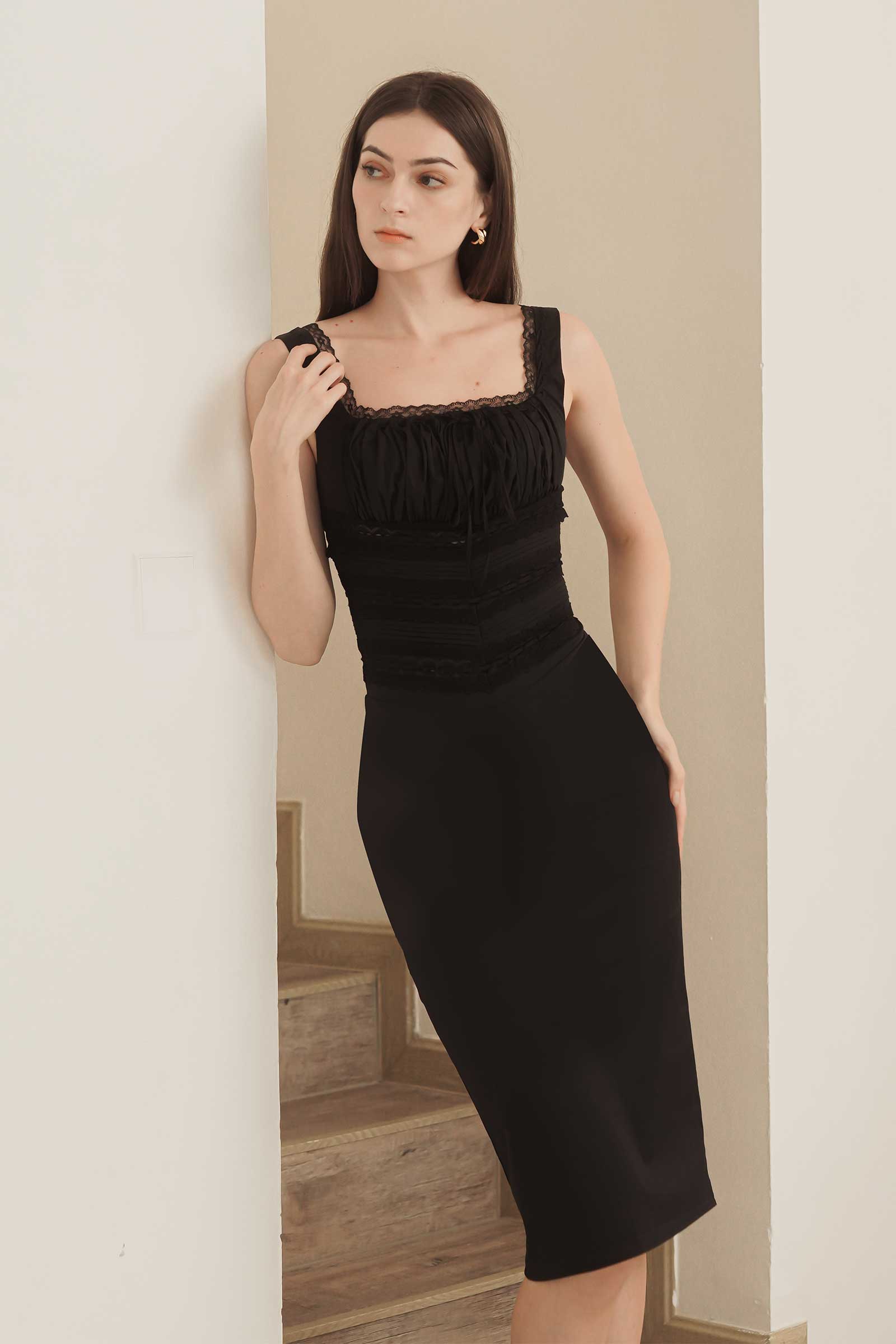 Drystalline Dress (Black)