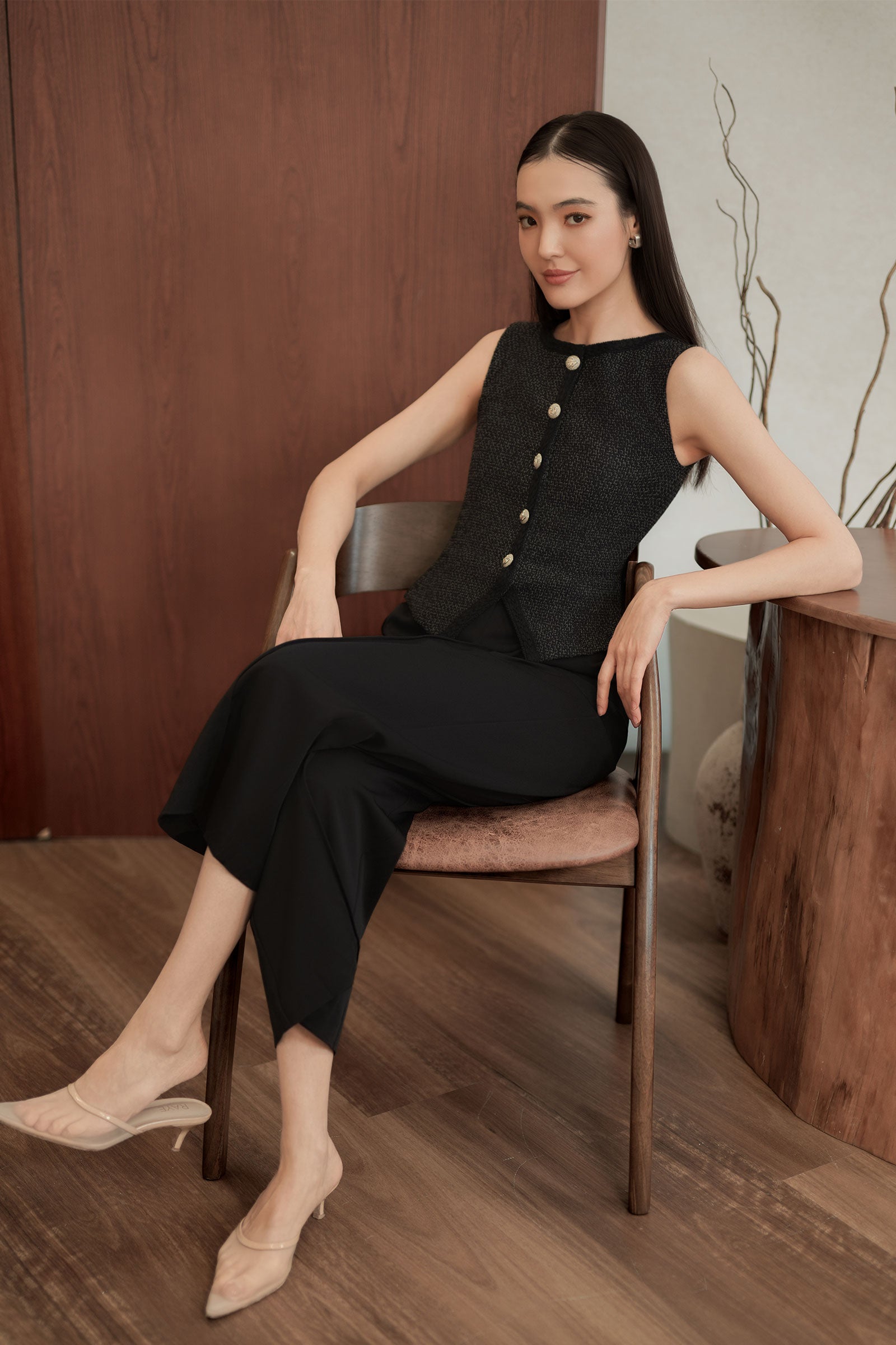 Daniexia Jumpsuit  (Black)