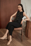 Daniexia Jumpsuit  (Black)