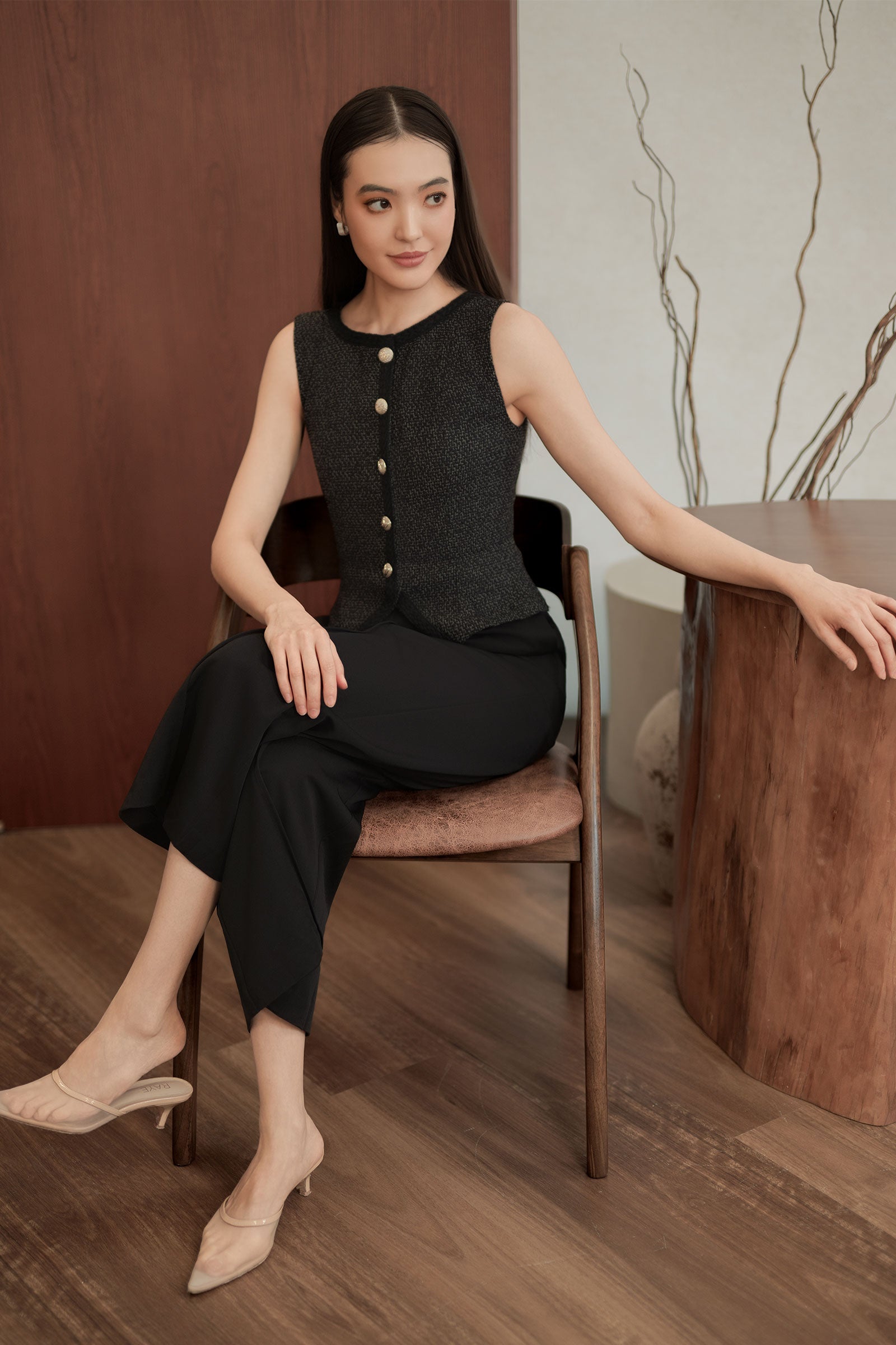 Daniexia Jumpsuit  (Black)
