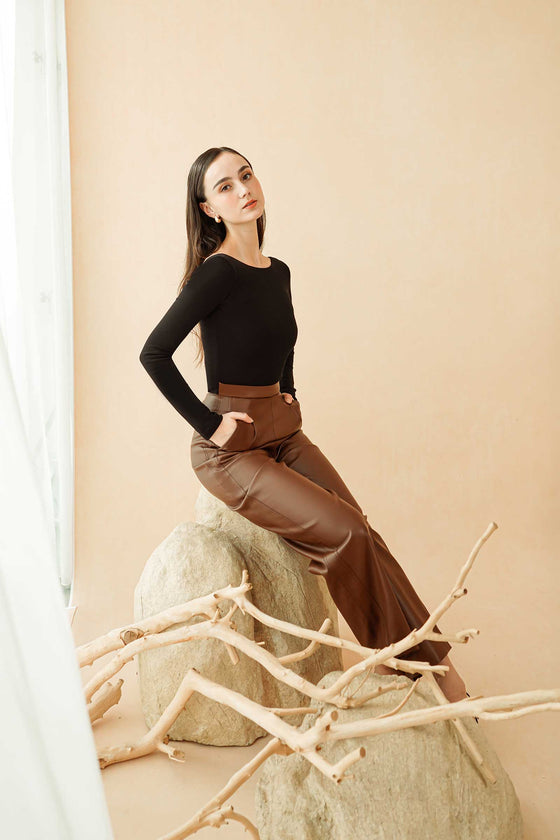 Drienne Jumpsuit (Brown)