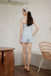 Brigitte Romper (Baby Blue)
