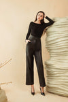 Drienne Jumpsuit (Black)