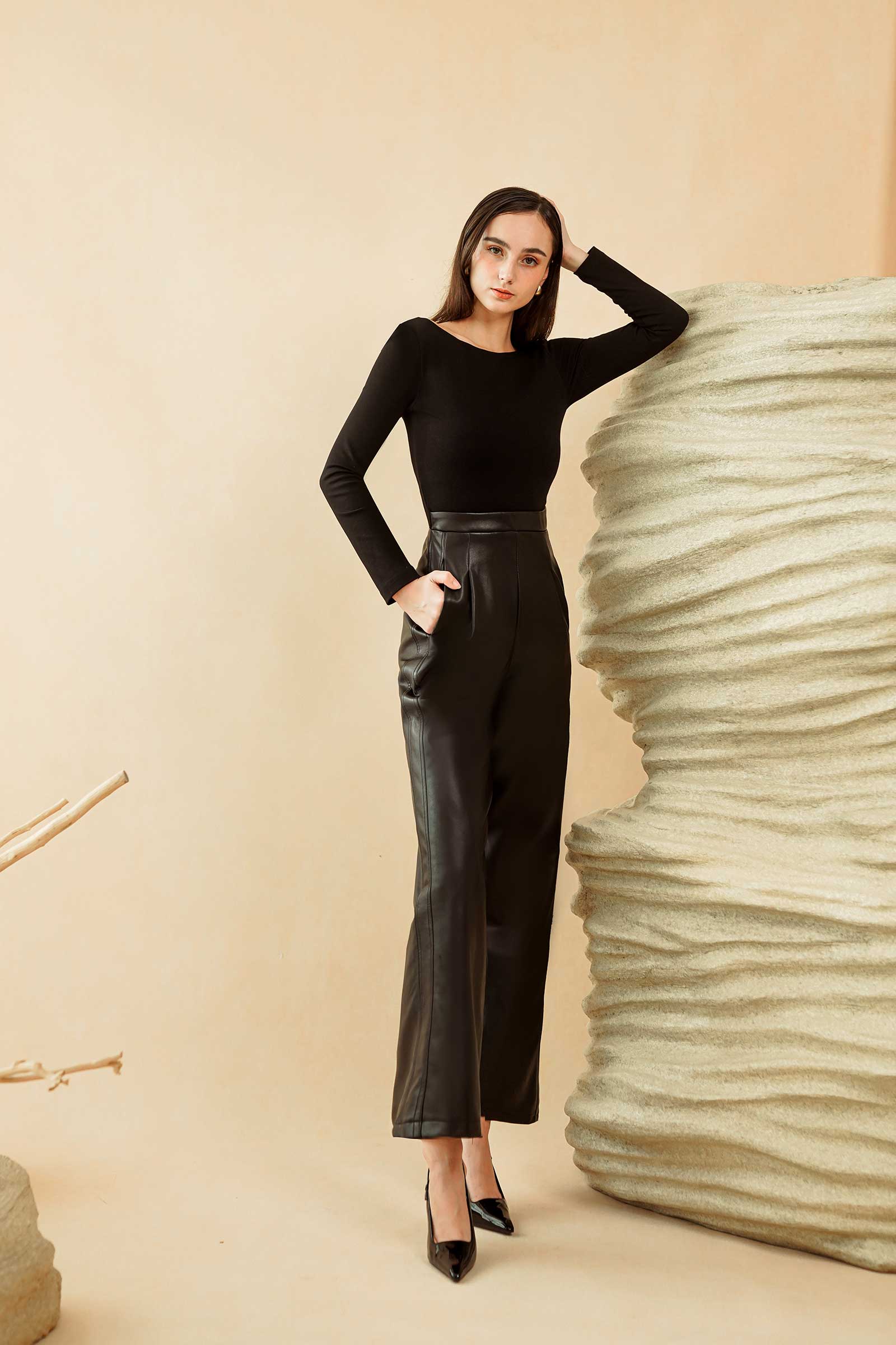 Drienne Jumpsuit (Black)