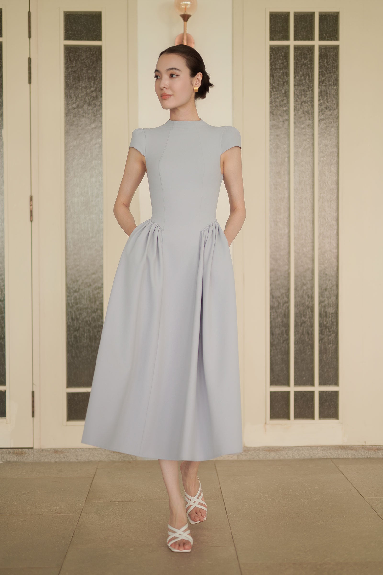 Élodie Dress (Grey)