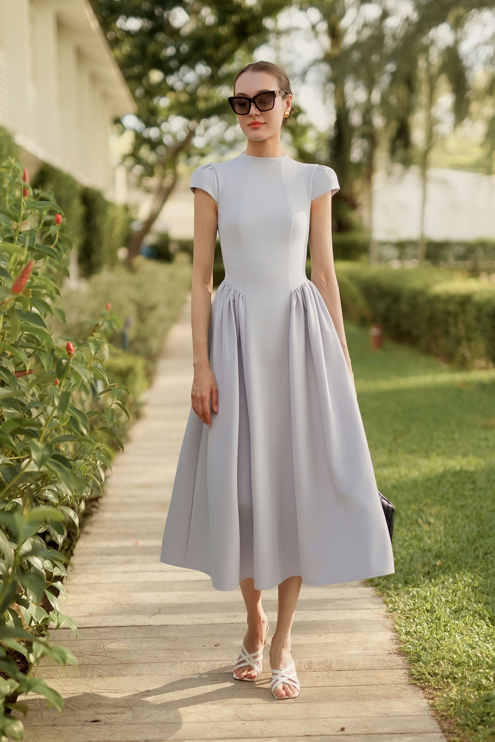 Élodie Dress (Grey)