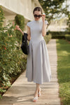 Élodie Dress (Grey)