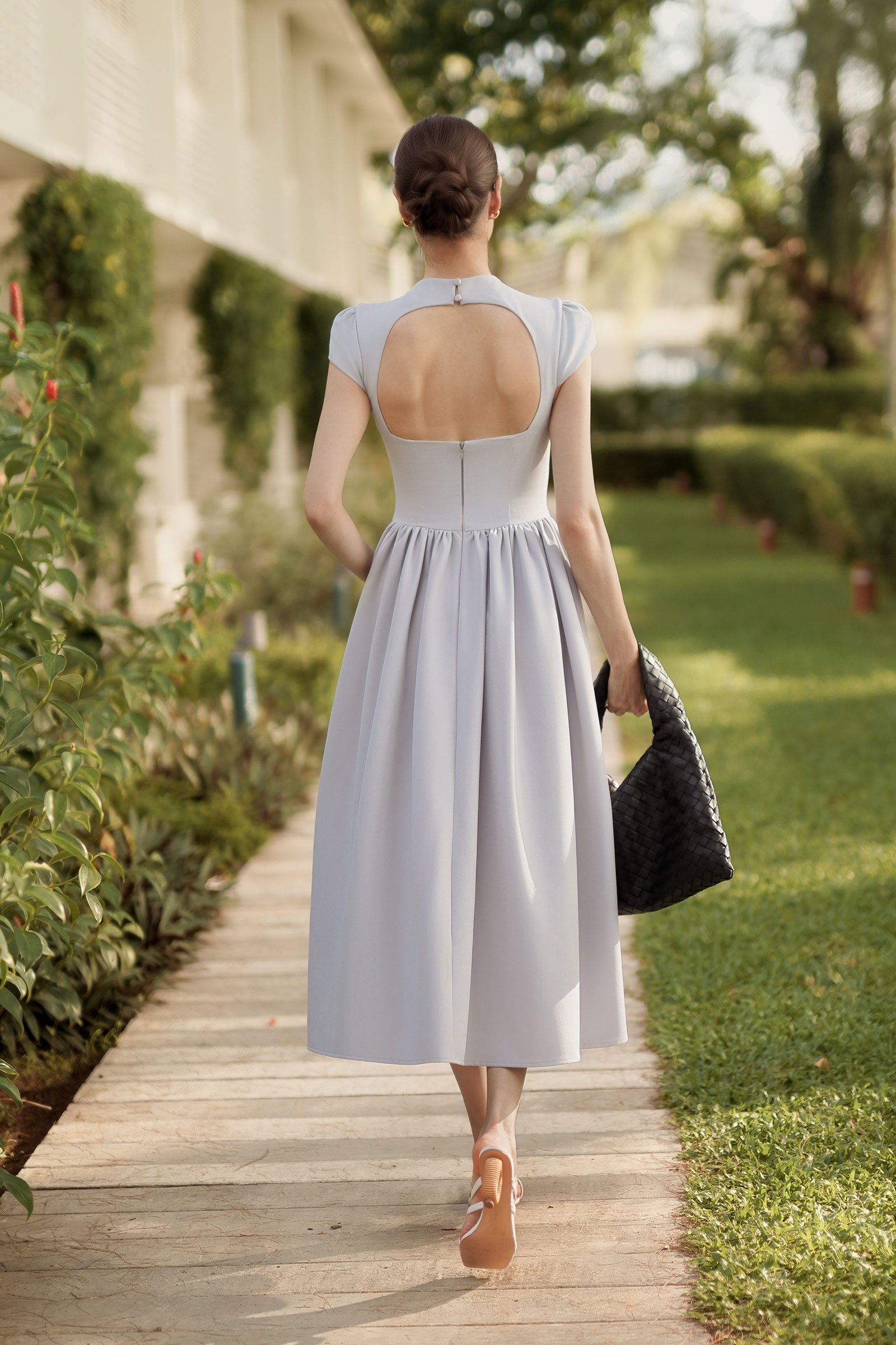 Élodie Dress (Grey)