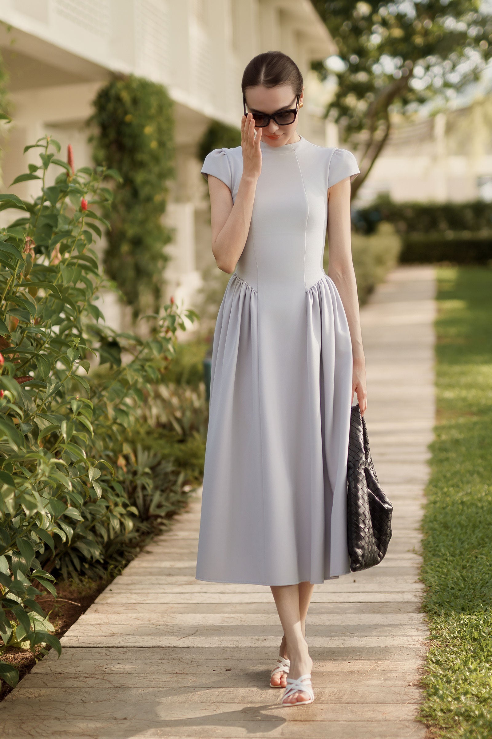 Élodie Dress (Grey)