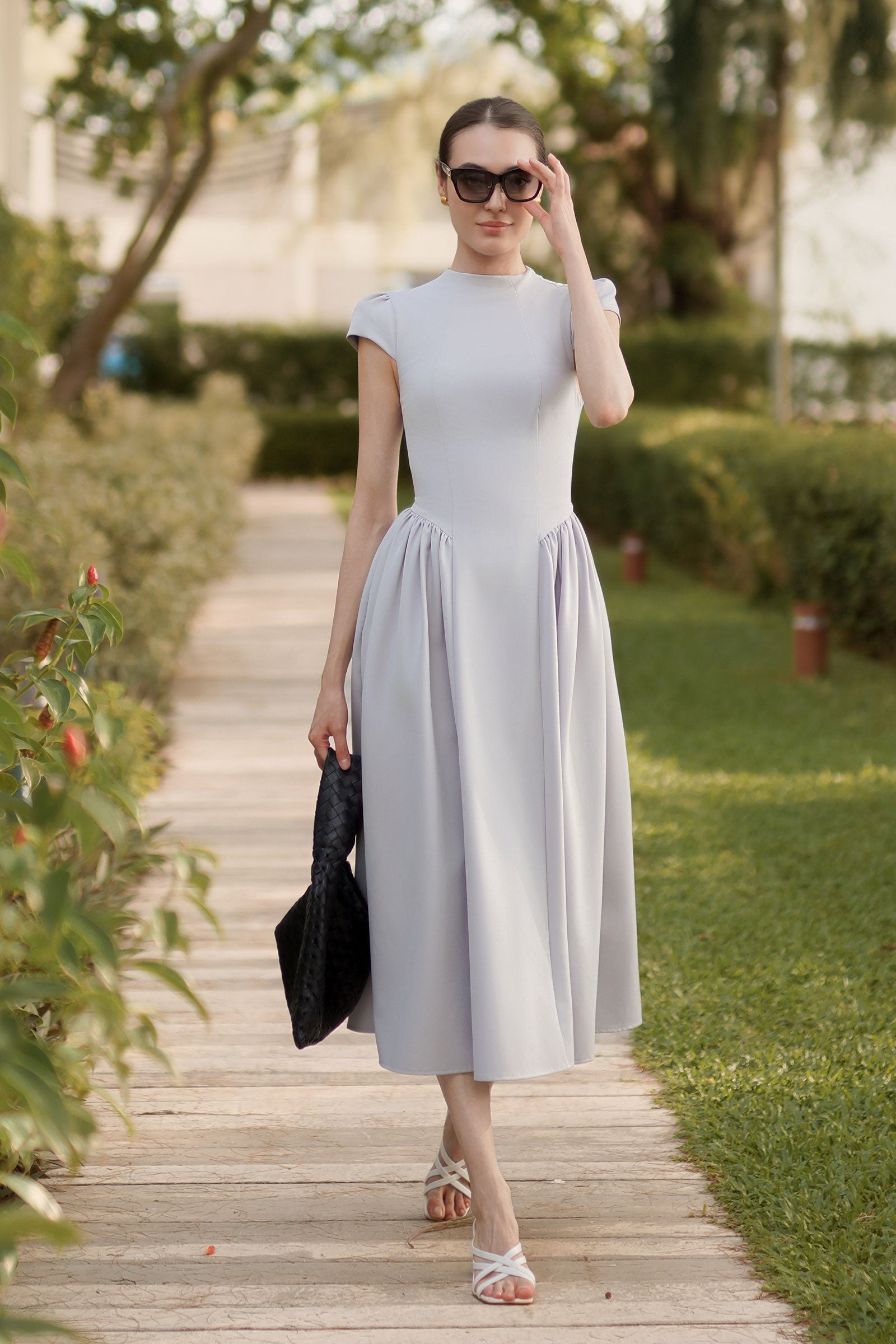 Élodie Dress (Grey)