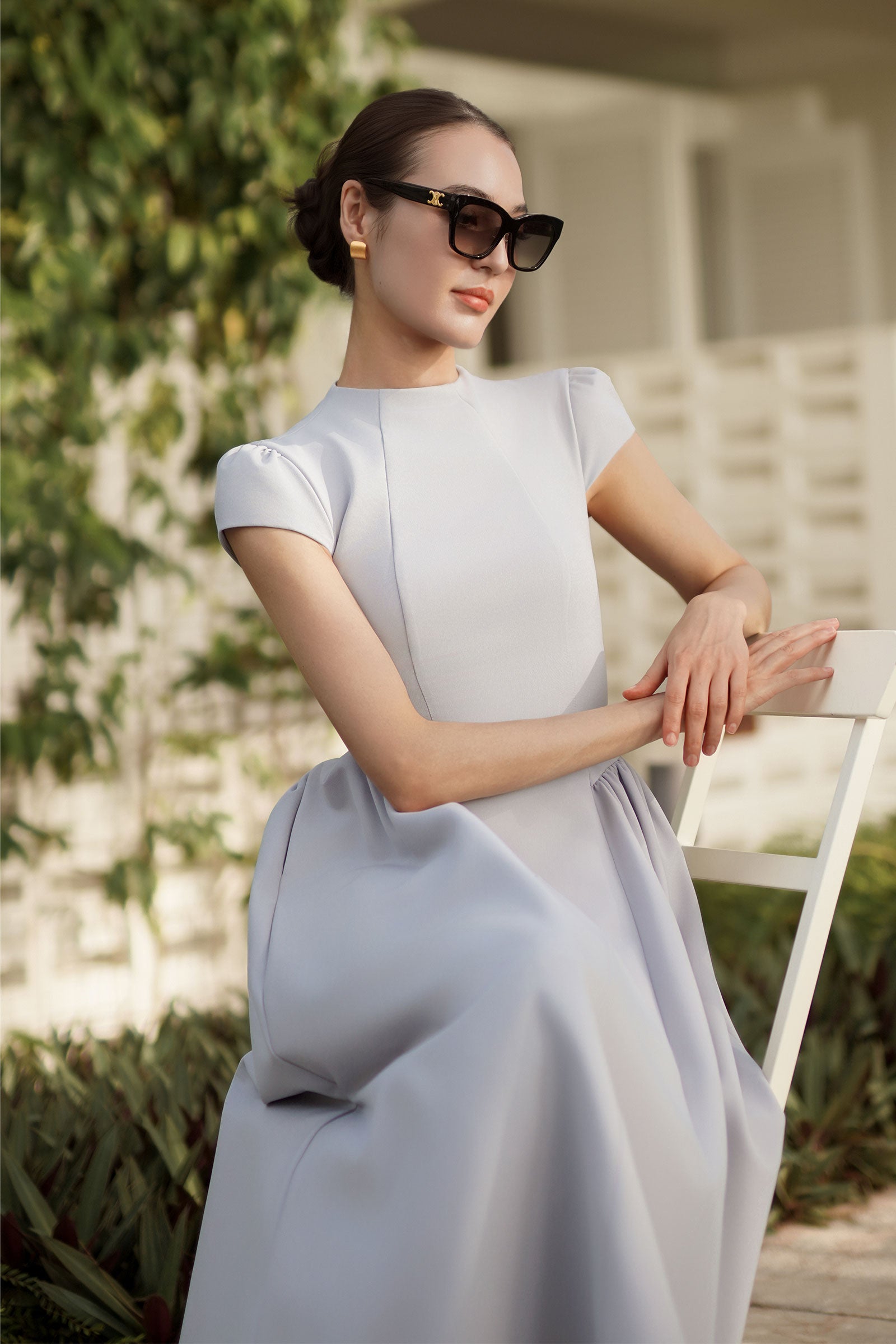 Élodie Dress (Grey)