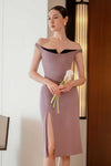 Darenziq Sheathdress (Mauve)