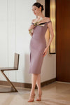 Darenziq Sheathdress (Mauve)