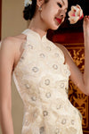 Shu Hua Qipao (Cream)