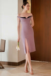 Darenziq Sheathdress (Mauve)
