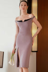 Darenziq Sheathdress (Mauve)