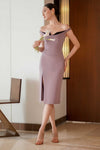 Darenziq Sheathdress (Mauve)