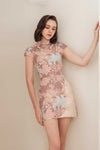 Lotus Qipao Set (Pink)