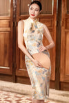 BACKORDER Aeris Qipao (Champagne)