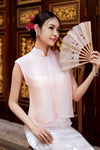 Soralis Silk Qipao Top (Coralise)