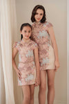 Lotus Girl Qipao Set (Pink)