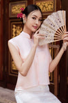 Soralis Silk Qipao Top (Coralise)