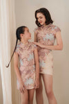 Lotus Girl Qipao Set (Pink)