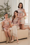 Lotus Girl Qipao Set (Pink)