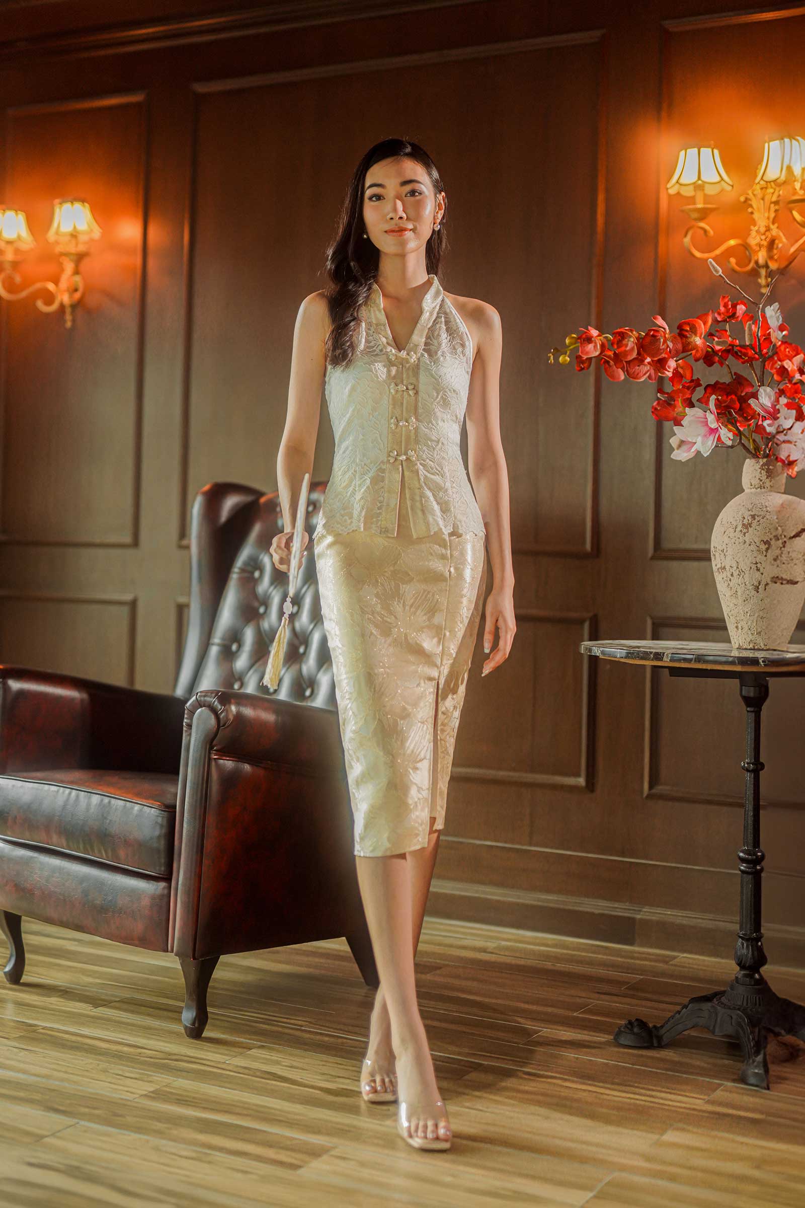 Demeixue Kebaya Qipao