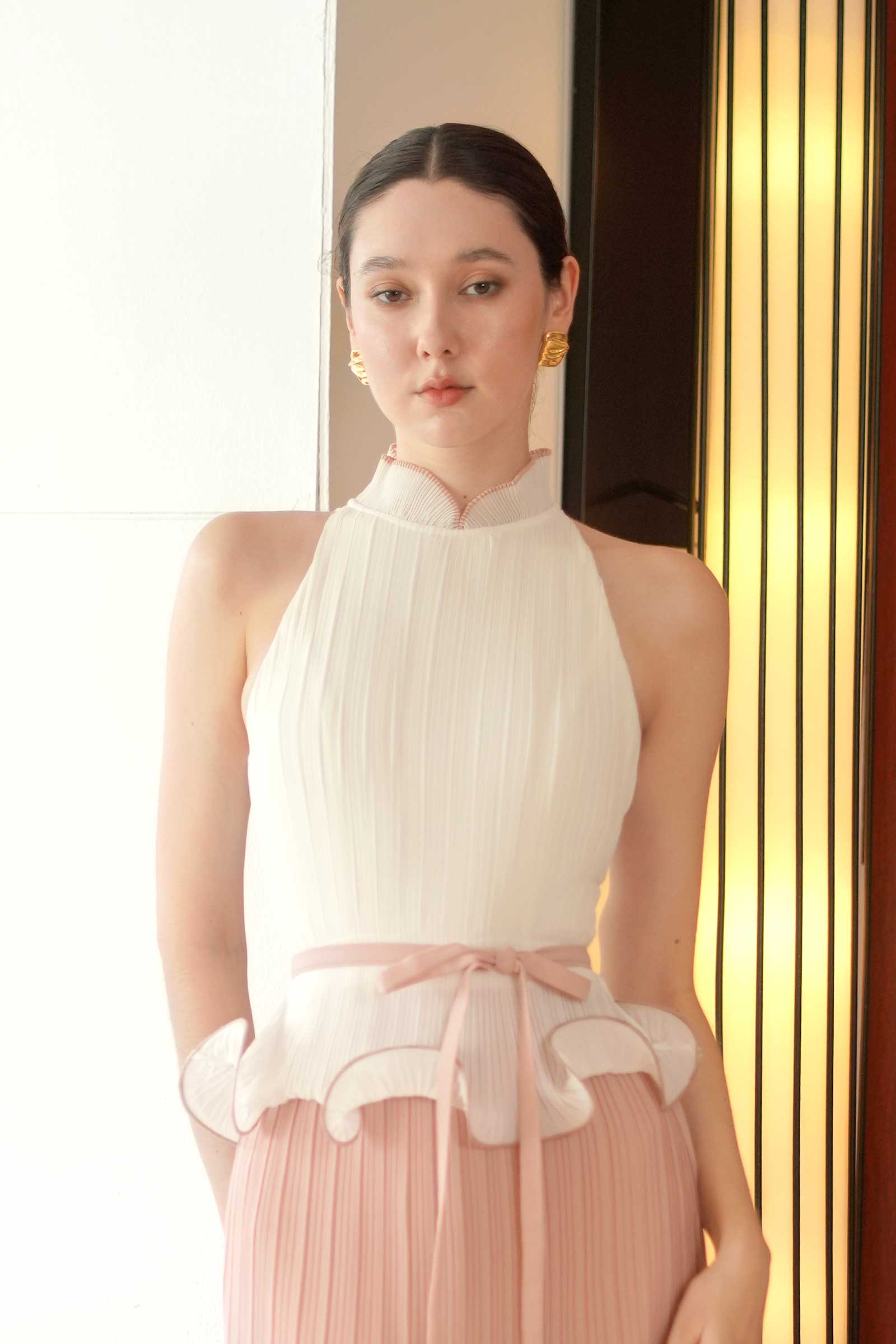 Delora Dress (Blush)