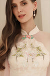 Ethereal Qipao Top (Pink)
