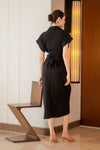 Delsince Shirt Dress (Black)