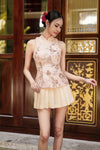 BACKORDER Elowen Qipao Romper (Pink)
