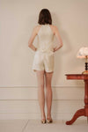 MeiYu Qipao Set (White)