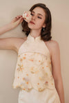 MeiYu Qipao Set (White)