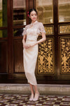 Celestine Qipao Top (Champagne)