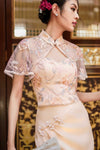 Celestine Qipao Top (Champagne)
