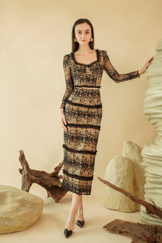 Dlorince Lace Top Only (Black)