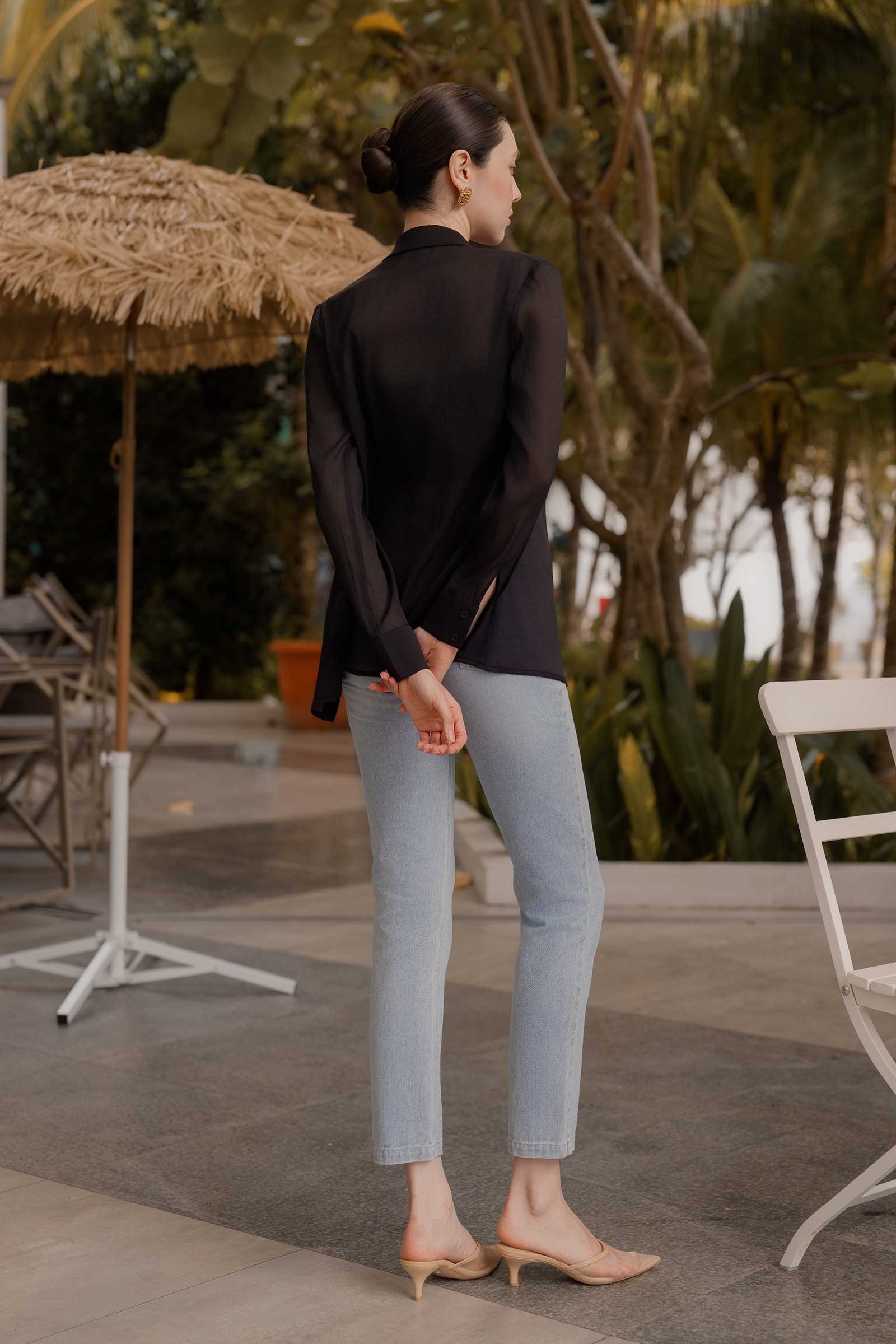 Doniq Denim Pants (Denim)