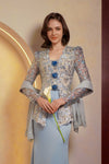 Sapphire Kebaya Top (Blue)