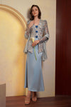 Sapphire Classic Kebaya Set (Blue)
