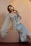 Sapphire Kebaya Top (Blue)