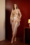 Sapphire Heritage Kebaya Set (Gold)