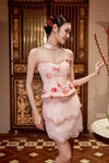 Roselia Whisper Qipao Skort Only (Pink)