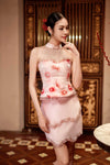Roselia Whisper Qipao Skort Only (Pink)