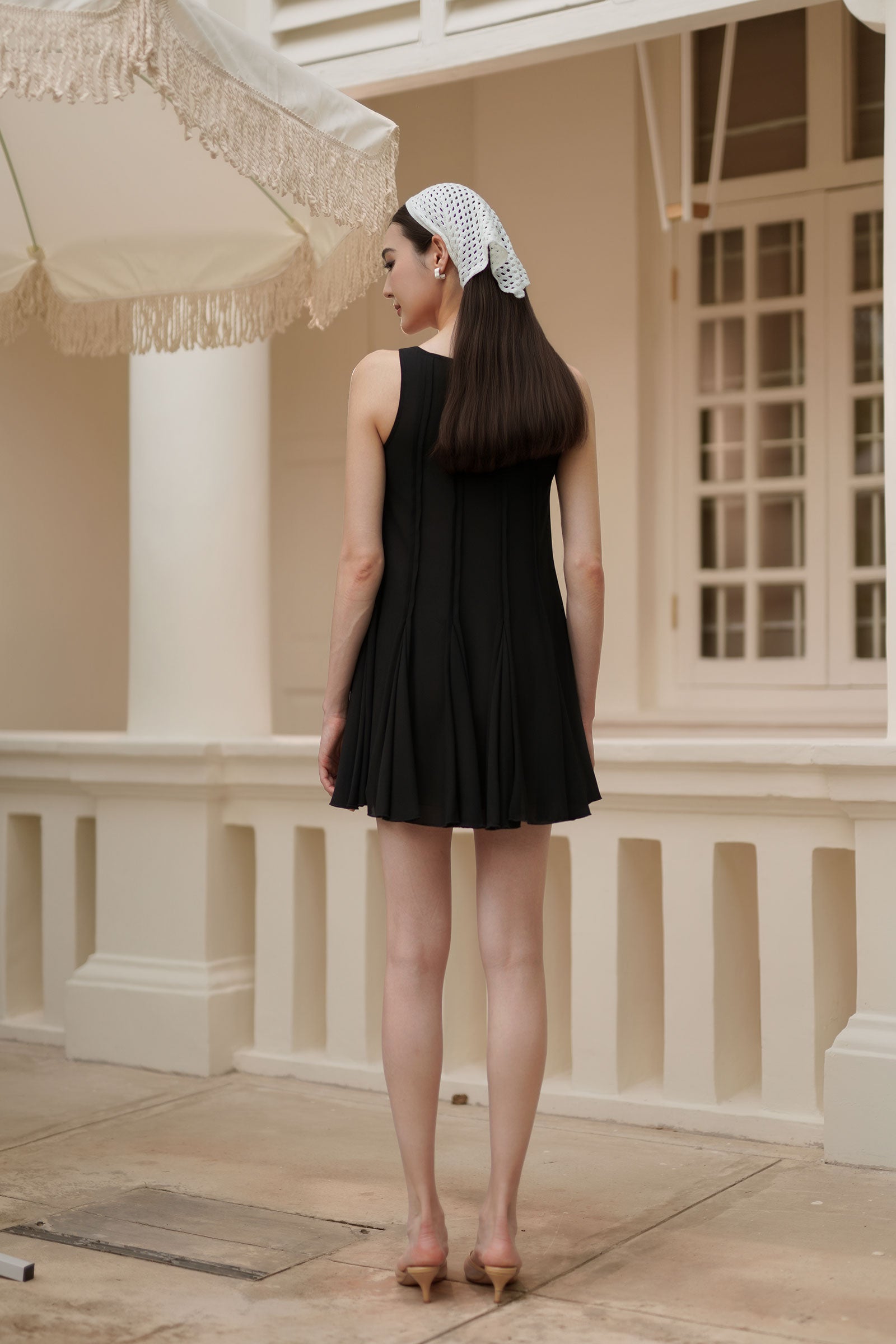 Violetta 2 Way Dress (Black)