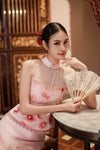 Roselia Whisper Qipao Set (Rose)
