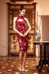 Jin Xuen Qipao (Ruby Red)